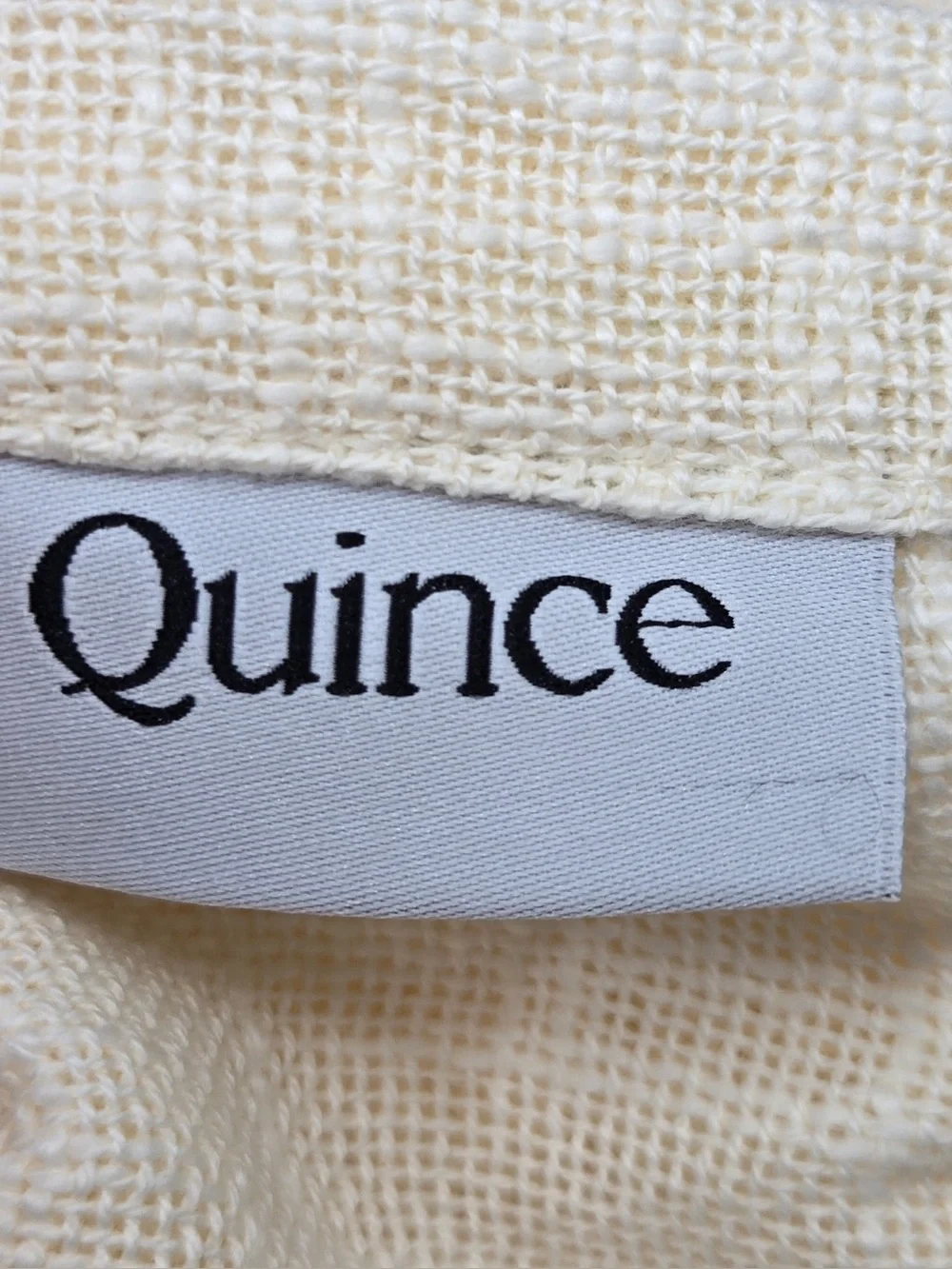 Quince includes 48x84